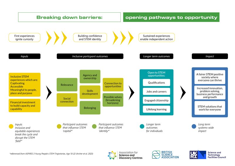 graphic of the valuing inclusion Theory of Change